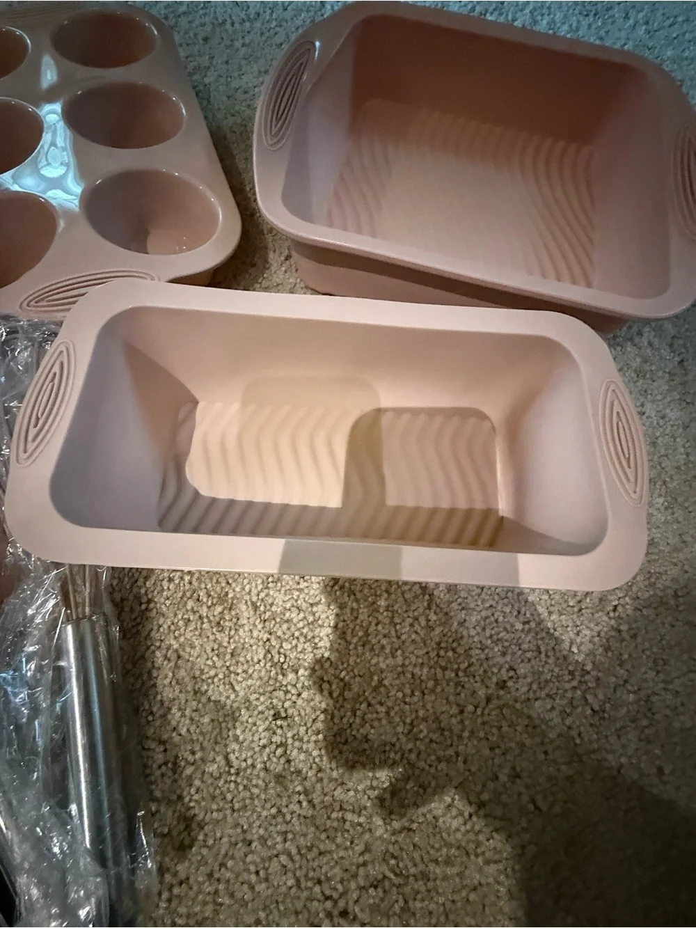 Premium Silicone Bakeware Set - Blush Pink Complete Kitchen Kit